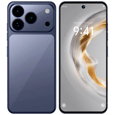 Smartphone i17 Pro max 6.8" HD Desbloqueado Android 8+256GB 7800mAh 24+48MP Doble SIM Foto 1 de 4