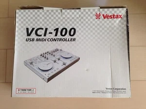 Vestax VCI-100 USB MIDI DJ Controller Dual Deck Used From Japan - Picture 1 of 5