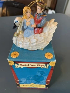 CVS Treasures The Nutcracker MAGICAL SWAN SLEIGH Ornament 2001 Ltd Edition - Picture 1 of 5