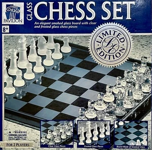 Pavilion Limited Edition Glas Schachspiel einzelne Ersatzfiguren ABHOLUNG - Bild 1 von 1