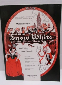 Snow White and the Seven Dwarfs Antique Song Book — Souvenir Album 1938 - Bild 1 von 5