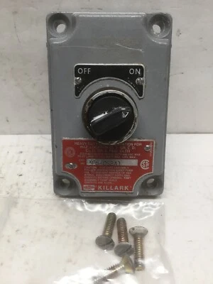Hubbell Killark XCS-0S2A1 XCS Series Estación de Control ON / OFF Foto 1 de 4
