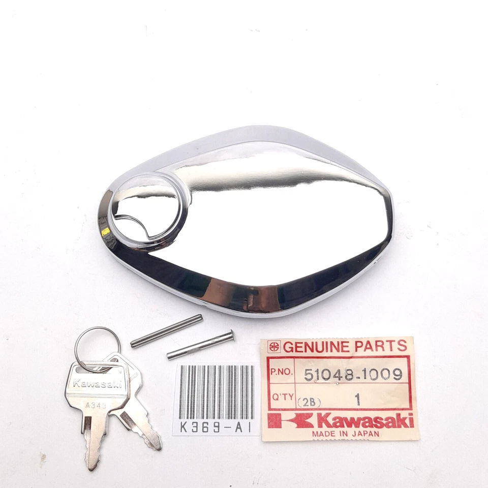 Tapa del tanque de gasolina Kawasaki GTO KH250 KH400 KH500 KZ650 KZ750 KZ900 51048-1009 NUEVO #6 Foto 1 de 4