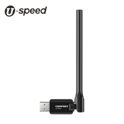 AX300 WiFi 6 Wireless Network Card 2.4GHz 802.11ax USB Adapter with 3dBi Antenna - Image 1 of 4