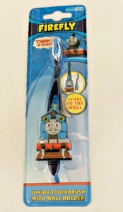 1 THOMAS & FRIENDS JUNIOR TOOTHBRUSH & WALL HOLDER STICKS TO WALL WITH SUCTION - Picture 1 of 2