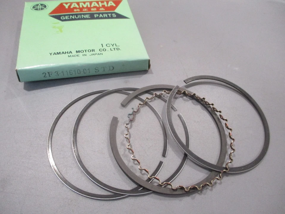 Juego de anillos de pistón Yamaha OEM STD 1978-1979 XS750 XS750S 2F3-11610-01 NUEVO DE STOCK Foto 1 de 1