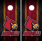 Louisville Cardinals Cornhole Wrap Board Skin Basketball Vinyl Decal Sticker