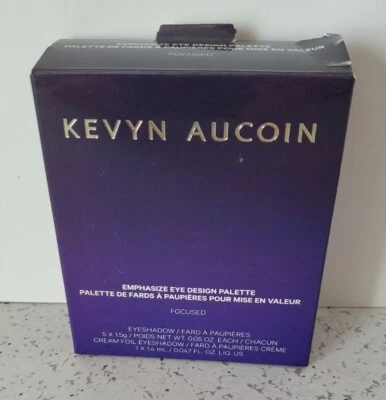 KEVYN AUCOIN EMPHASIZE EYE DESIGN PALETTE SHADE: FOCUSED #80072 *NEW IN BOX* - Image 1 of 3