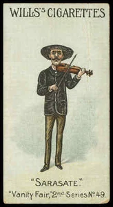 Wills - 'Vanity Fair (S2)' (1902) - Sarasate (Violin) - Picture 1 of 2