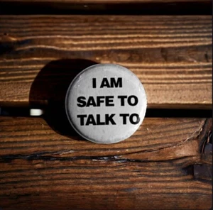 I Am Safe Pin - Picture 1 of 2