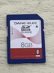 Dane-elec 8GB standard SD SECURE DIGITAL MEMORY CARD for NIKON/CANON - Picture 1 of 1