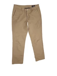 Bonobos Slim Chino Pants Mens 33x32 Khaki Tan Relaxed Fit (C19) - Picture 1 of 4