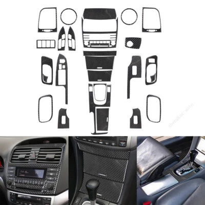 Kits completos de fibra de carbono para Acura TSX 2003-08 27 un. Foto 1 de 4