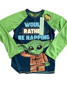 Boys 10/12 Lego Star Wars Pajama PJ Top Shirt Long Sleeve Lounge Sleepwear - Picture 1 of 2