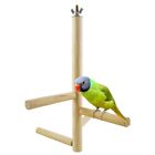 Bâton perchoir à oiseaux support en bois naturel perroquet oiseaux cage à oiseaux escalade escaliers jouets