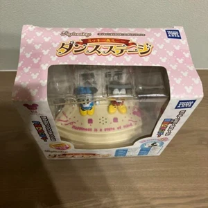 Disney Mickey Minnie Pop'N' Step Takara Tomy rare japan vintage doll figure - Picture 1 of 8