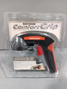 Rust-Oleum 241526 Comfort Grip Universal Spray Paint Gun Black , 2 in x 7.25 in - Picture 1 of 2