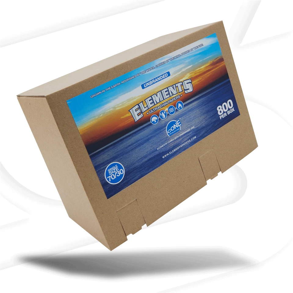 Elements Classic tamaño único 70/30 sin marca | caja a granel | 800 conos Foto 1 de 4