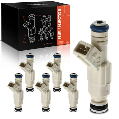 6x New Fuel Injector for Ford Contour 1998-2000 Mercury Mystique Cougar V6 2.5L - Image 1 of 4