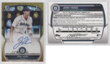 2023 Bowman Chrome Prospect Gold Shimmer Refractor /50 Josh Hood #CPA-JHD Auto