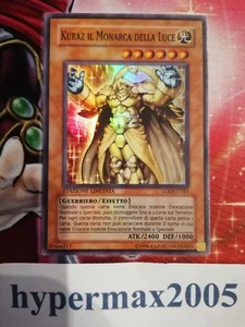 Yu-Gi-Oh! - KURAZ IL MONARCA DELLA LUCE - SUPER RARA - LODT-ITSE1 - IN ITALIANO - Foto 1 di 1