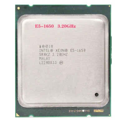 Intel Xeon E5-1650 SR0KZ 3.2GHz 6 Core 12Mb Cache Socket 2011 CPU Processor - Image 1 of 4