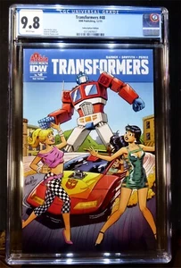 Transformers #48, Andrew Pepoy Variant Cover, 2015 CGC 9.8 - Bild 1 von 4