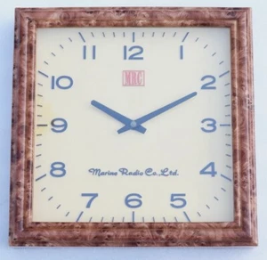 GROSSES 14 ZOLL MRC MARINE RADIO CO.LTD. SCHIFF MARINE NEBENUHR MODELL MCS-972H - Bild 1 von 8