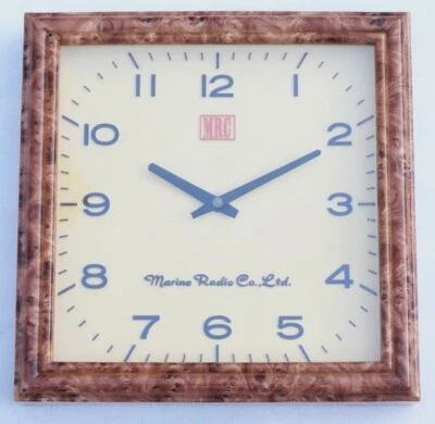 RADIO MARINA MRC GRANDE 14 PULGADAS CO.LTD. RELOJ SHIP'S MARINE SLAVE MODELO MCS-972H Foto 1 de 4