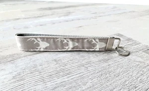 Deer Antlers Wristlet Keychain Lanyard 1” Wide 5” Long W/ Key Ring New Hunt FOB - Picture 1 of 3