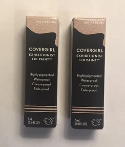COVERGIRL Eyeshadow 100 Darling Exhibitionist Lid Paint .16 fl oz Waterproof (2) - Picture 1 of 2