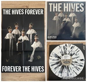 The Hives Forever Forever The Hives Splatter Vinyl LP With Large Signed Poster - Picture 1 of 18