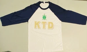 Old Forester Kentucky Turtle Derby 3/4 Sleeve Baseball Shirt Size M - Picture 1 of 7