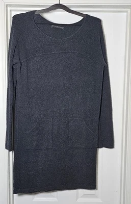 Peruvian Connection Textured Long Sleeve Sweater Dress Size XS/S Lightweight - Image 1 of 4
