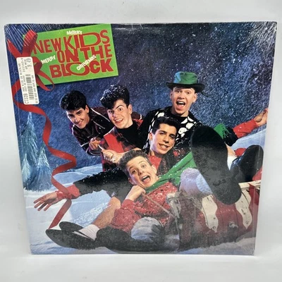 New Kids On The Block - Merry Merry Christmas - 1989 US 1st Press - SEALED MINT - Image 1 of 3