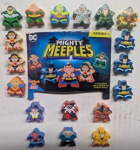 Mighty Meeples Serie 1 Lot 18 Figuren 2016 Cryptozoic DC - Bild 1 von 3