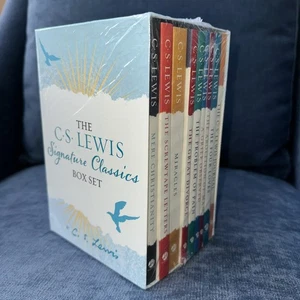 The C. S. Lewis Signature Classics Set 8 Book Box Set & Journal BRAND NEW - Picture 1 of 8