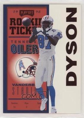 1998 Playoff Contenders Rookie Ticket Red Kevin Dyson #99 Rookie RC - Image 1 of 2