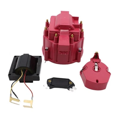 Distributor Tune up Kit 8 Cylinder Easy Installation Sturdy Replaces Repair - Image 1 of 4