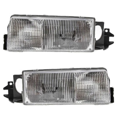 Par de faros laterales conductor y pasajero para Oldsmobile Custom Cruiser 1991 1992 Foto 1 de 4