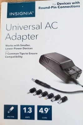 Insignia Universal AC Adapter with USB Port (NS-AC1200-C) - Image 1 of 4