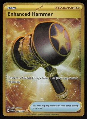 Enhanced Hammer 224/167 Hyper Rare: Twilight Masquerade Pokemon TCG Near Mint - Image 1 of 2