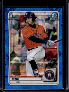 2020 Bowman Sapphire Jeremy Pena Chrome 1st #BCP-61 Astros - Picture 1 of 2