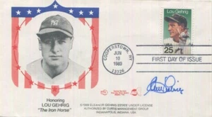 AUTHENTIC Major League Baseball's Clem Labine signed FDC - Picture 1 of 2