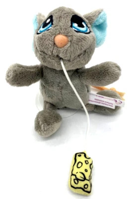 Nici 37760 - Sweethearts Maus mit Bewegungschip, Plüschtier, 12 cm, grau - Bild 1 von 2