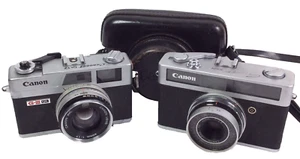Canon Canonet QL17 e Canonet junior telemetro 35 mm fotocamere pellicola - 1 custodia - Foto 1 di 24