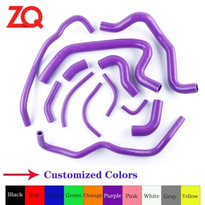 For Toyota MR2 MK1 AW11 Chassis 4A-GE MT 1984-1989 Silicone Radiator Hose Purple - Изображение 1 из 4
