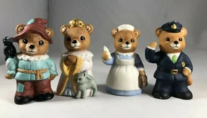 Homco - Bären # 8805 und 1426 4er Set - Bild 1 von 2