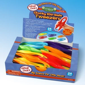 Jumbo Chunky Tweezer Maths Educational Teacher Resource Games Fine Motor Science - Picture 1 of 6