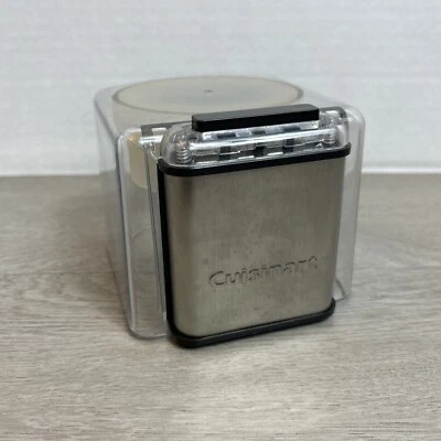 Cubierta de tapa central de molienda Cuisinart DCG-12BC con interruptor de encendido y apagado solo pieza de repuesto Foto 1 de 4